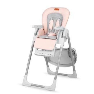 MoMi Chaise Haute Bébé Rose